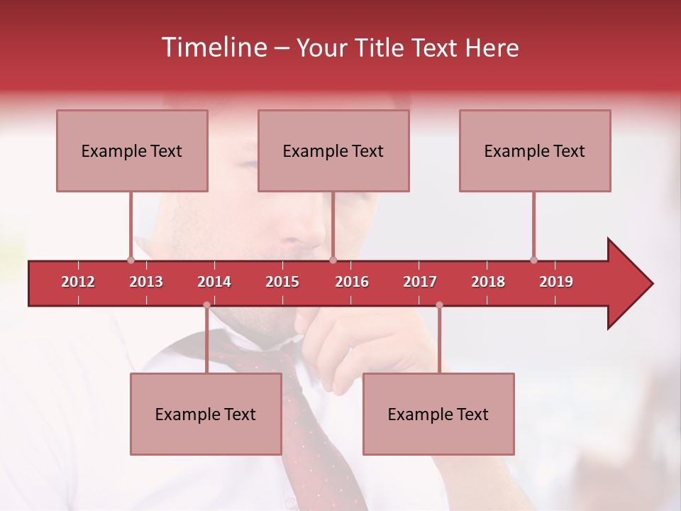 Professional Businessman Business PowerPoint Template
