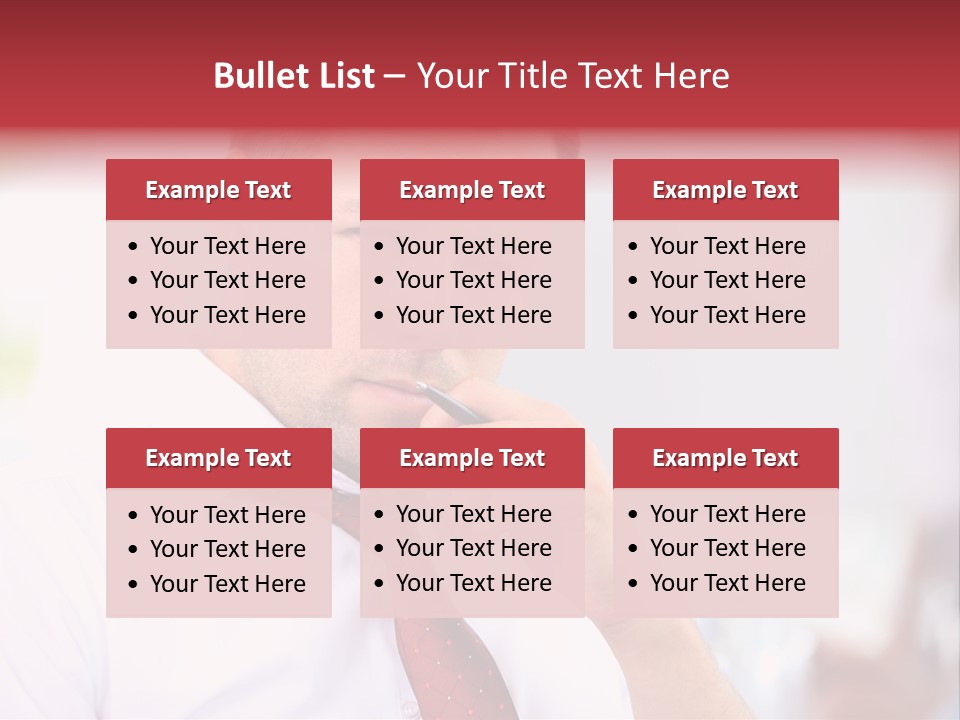 Professional Businessman Business PowerPoint Template