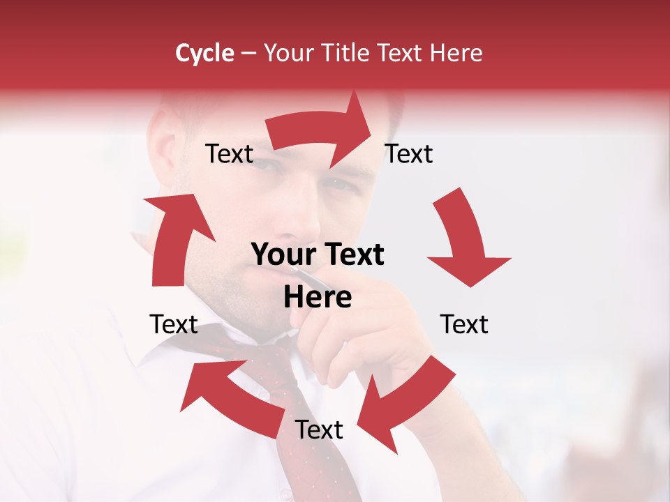 Professional Businessman Business PowerPoint Template