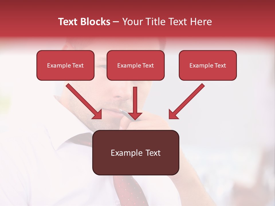 Professional Businessman Business PowerPoint Template