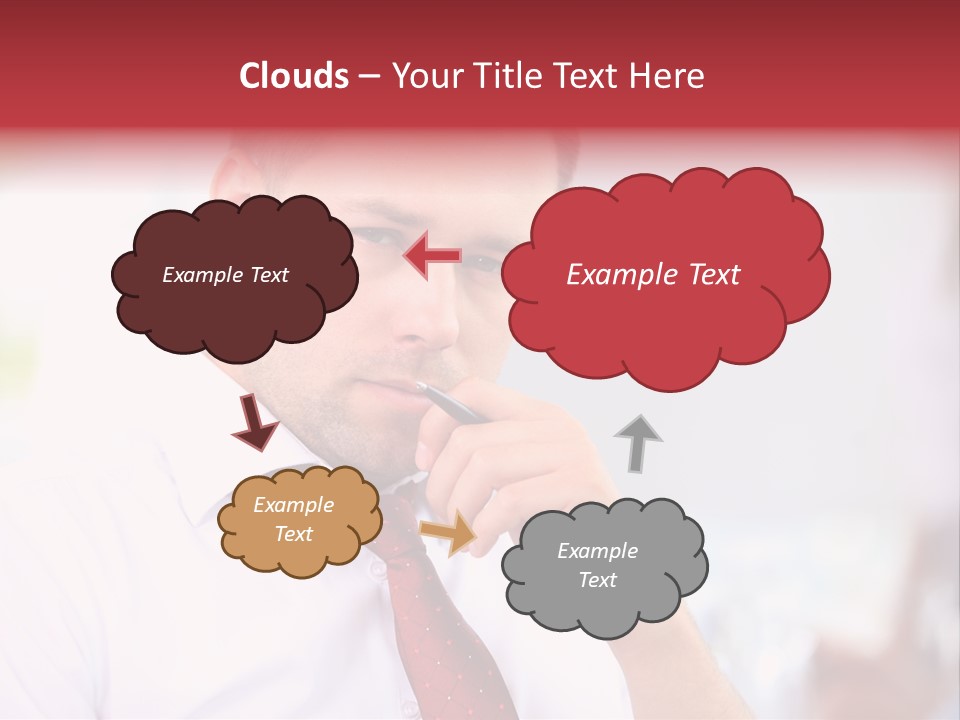 Professional Businessman Business PowerPoint Template