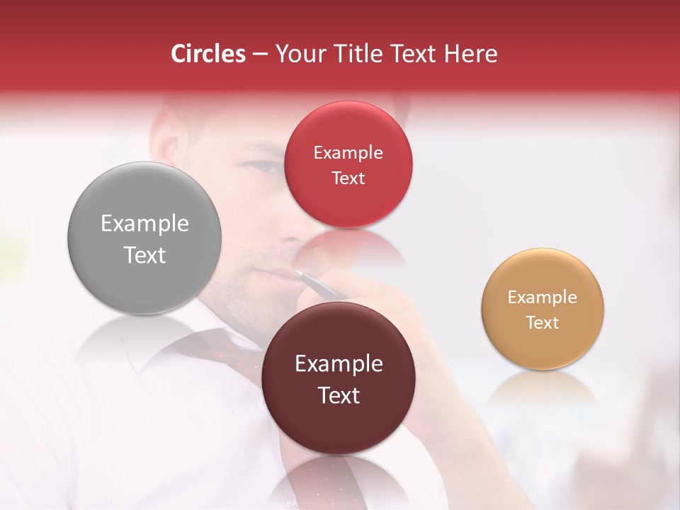 Professional Businessman Business PowerPoint Template