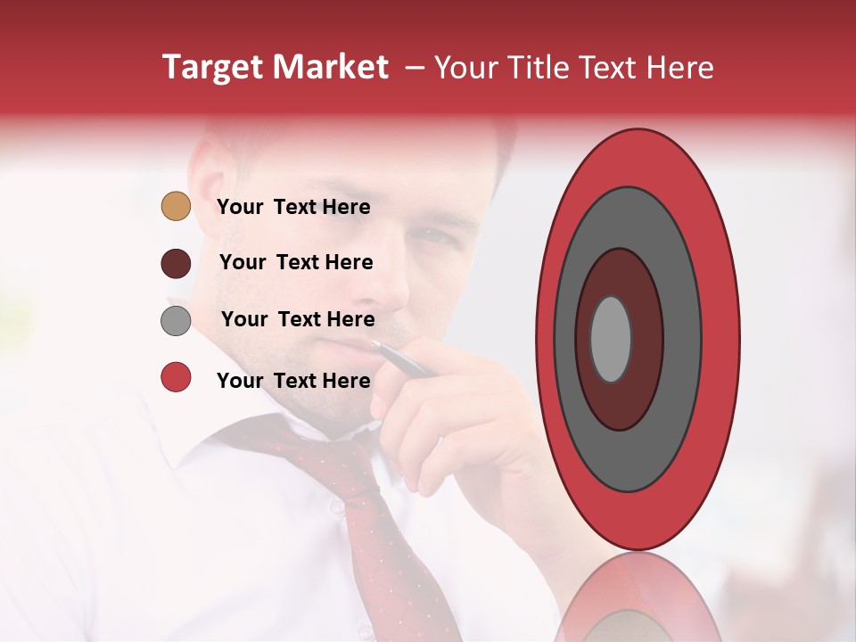 Professional Businessman Business PowerPoint Template