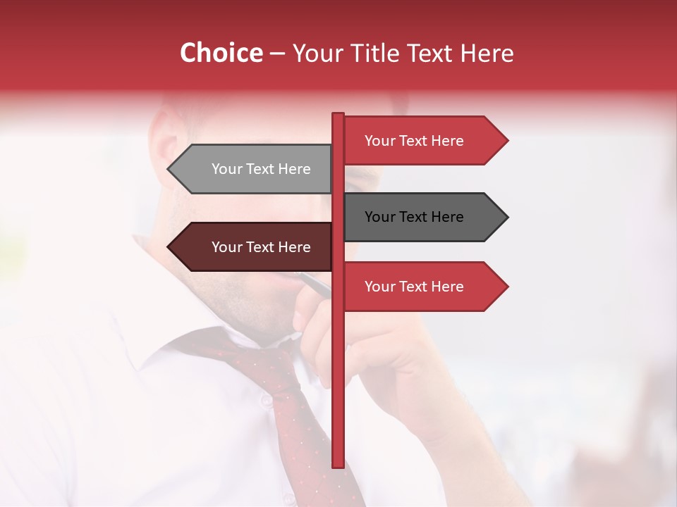 Professional Businessman Business PowerPoint Template