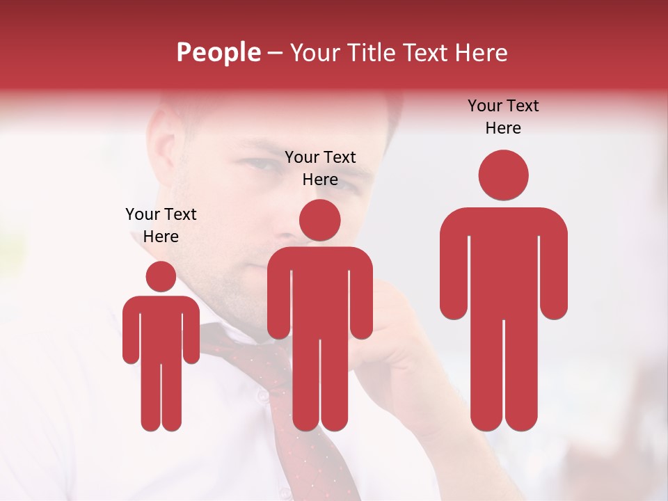 Professional Businessman Business PowerPoint Template