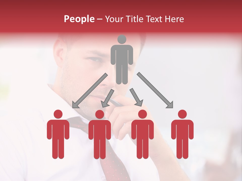 Professional Businessman Business PowerPoint Template