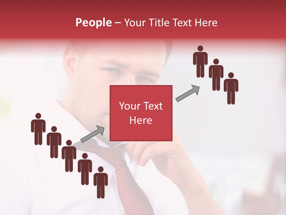 Professional Businessman Business PowerPoint Template