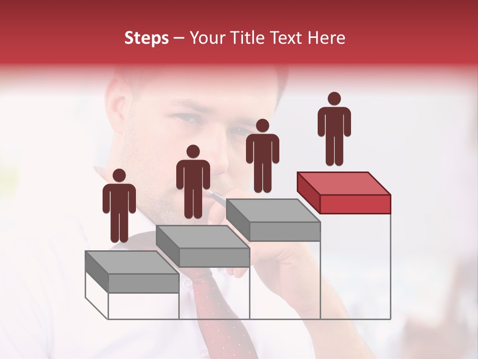 Professional Businessman Business PowerPoint Template