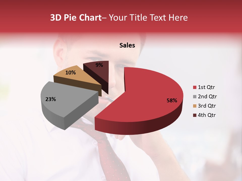 Professional Businessman Business PowerPoint Template
