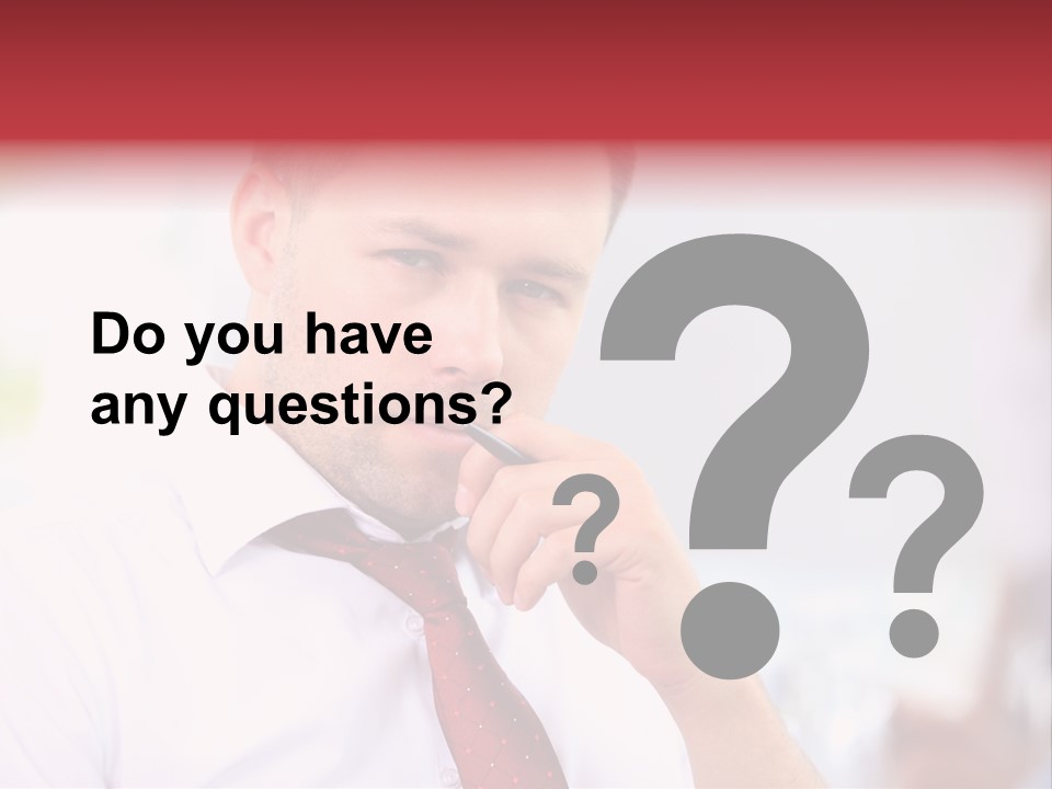 Professional Businessman Business PowerPoint Template