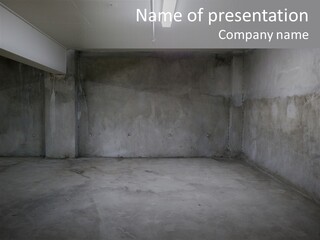 Parking Square Backdrop PowerPoint Template