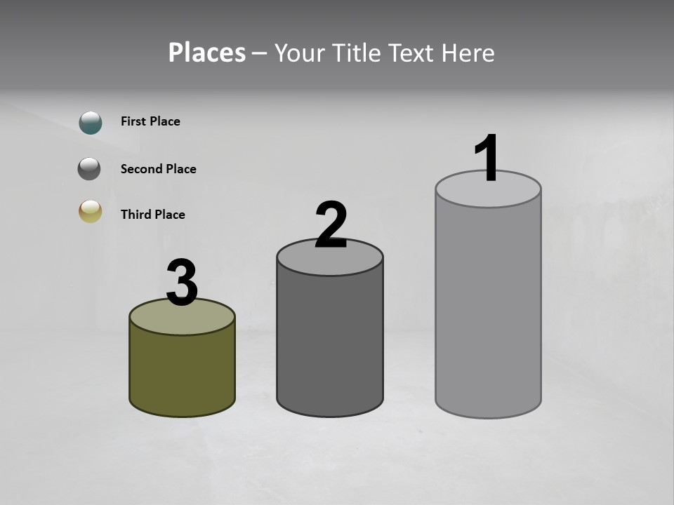 Parking Square Backdrop PowerPoint Template