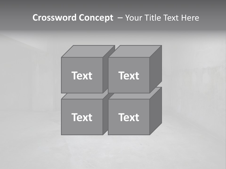 Parking Square Backdrop PowerPoint Template