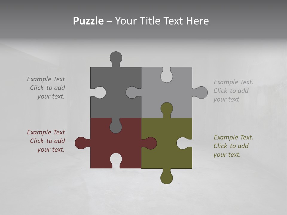 Parking Square Backdrop PowerPoint Template