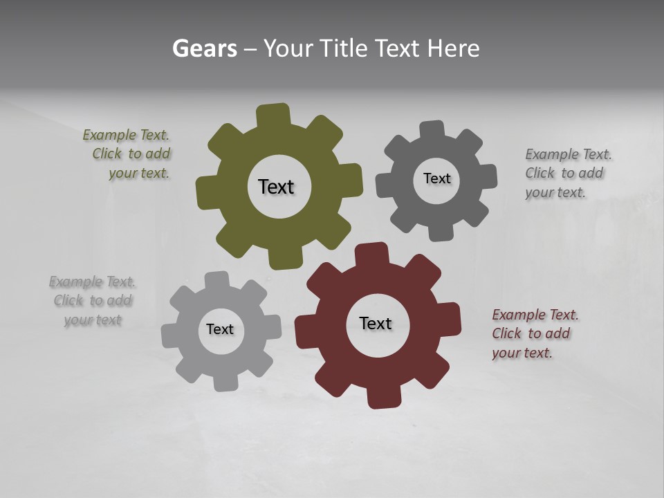 Parking Square Backdrop PowerPoint Template