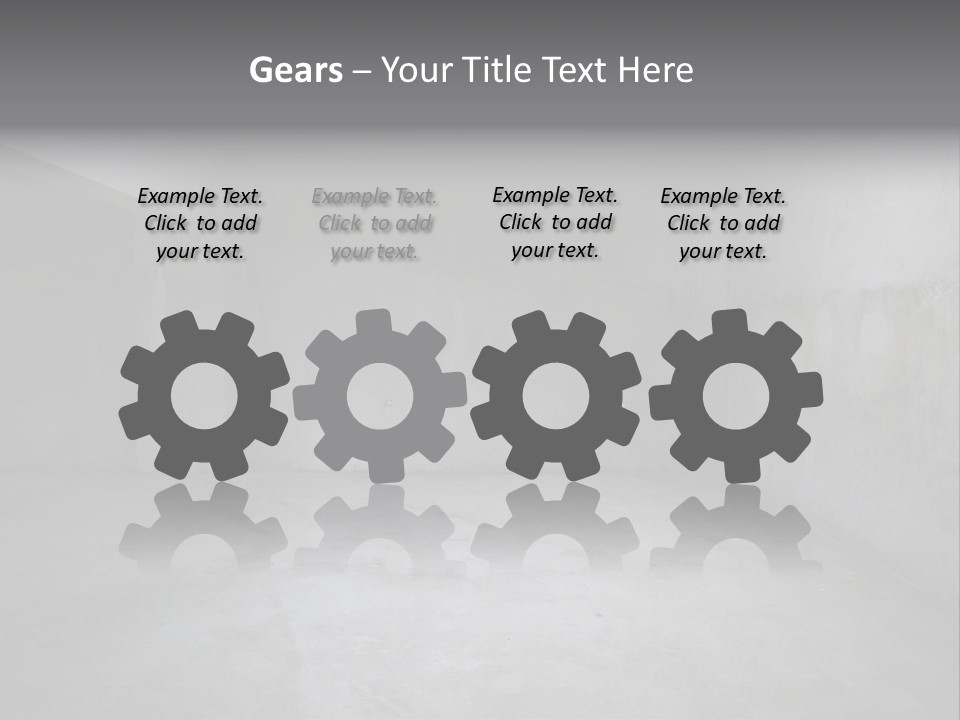 Parking Square Backdrop PowerPoint Template