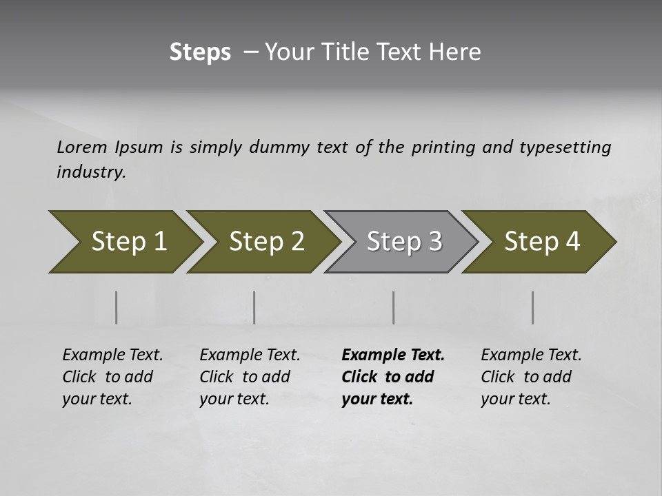 Parking Square Backdrop PowerPoint Template