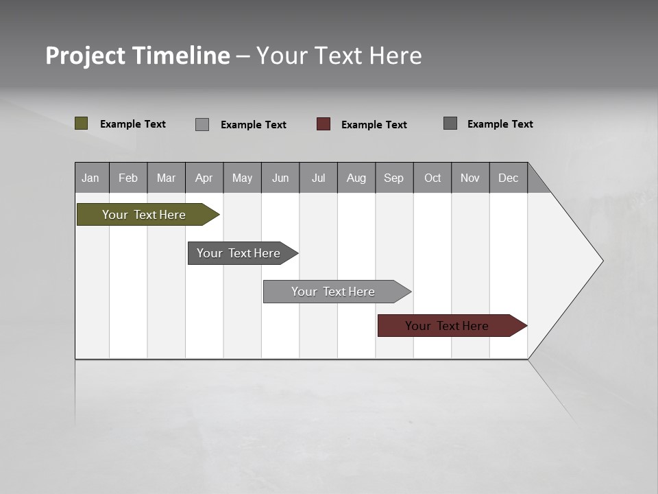Parking Square Backdrop PowerPoint Template