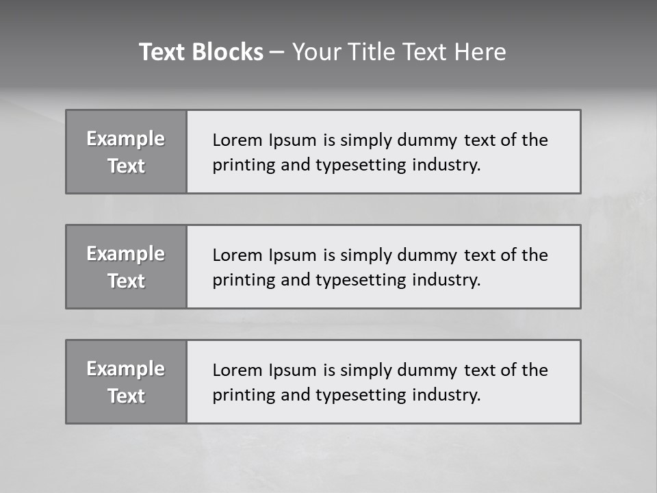 Parking Square Backdrop PowerPoint Template