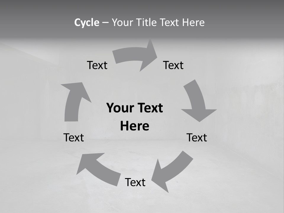 Parking Square Backdrop PowerPoint Template