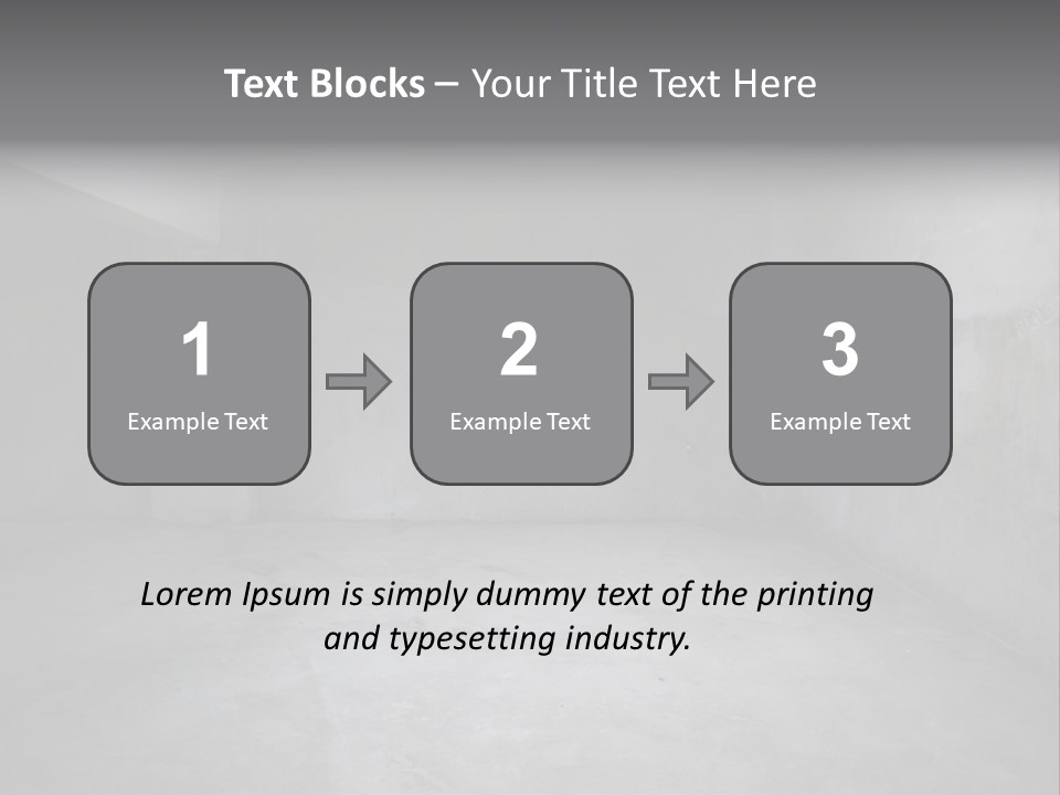 Parking Square Backdrop PowerPoint Template