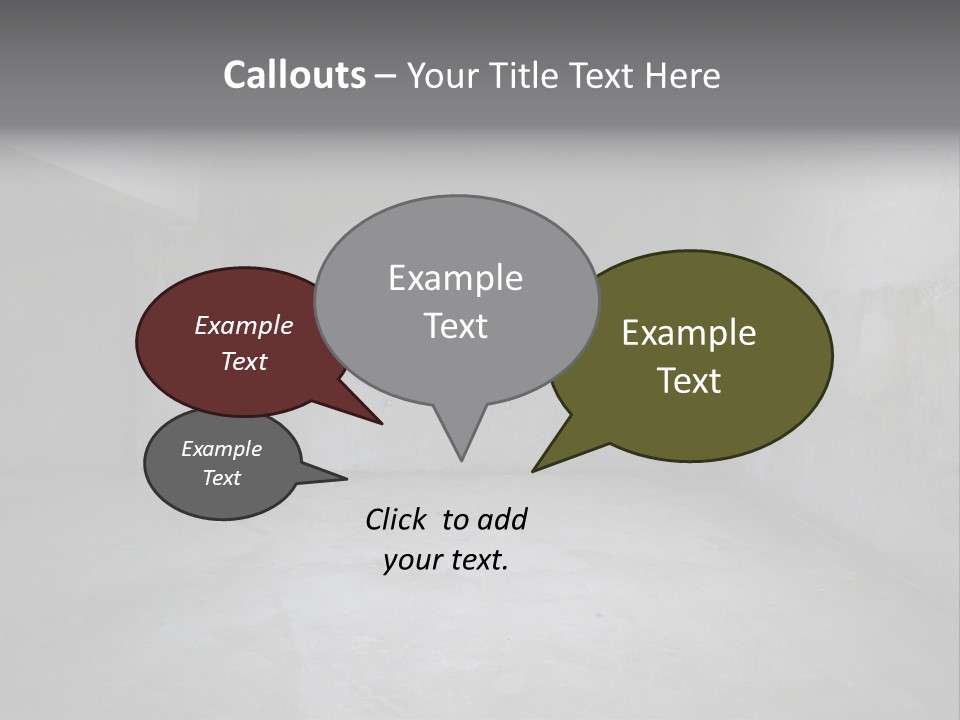 Parking Square Backdrop PowerPoint Template