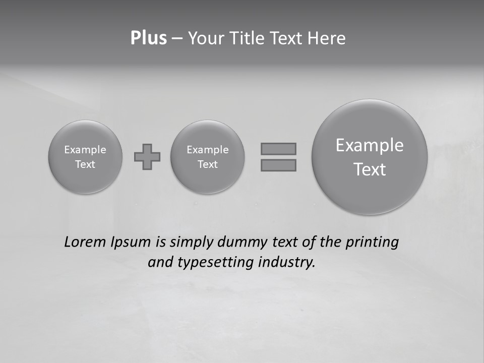 Parking Square Backdrop PowerPoint Template
