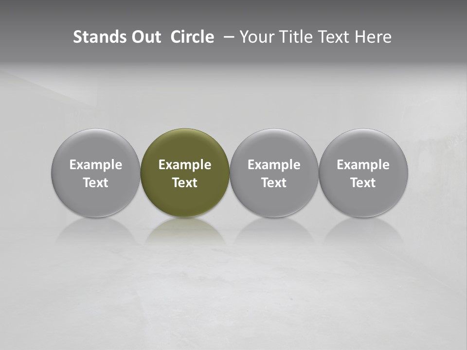 Parking Square Backdrop PowerPoint Template