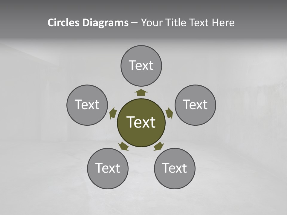 Parking Square Backdrop PowerPoint Template