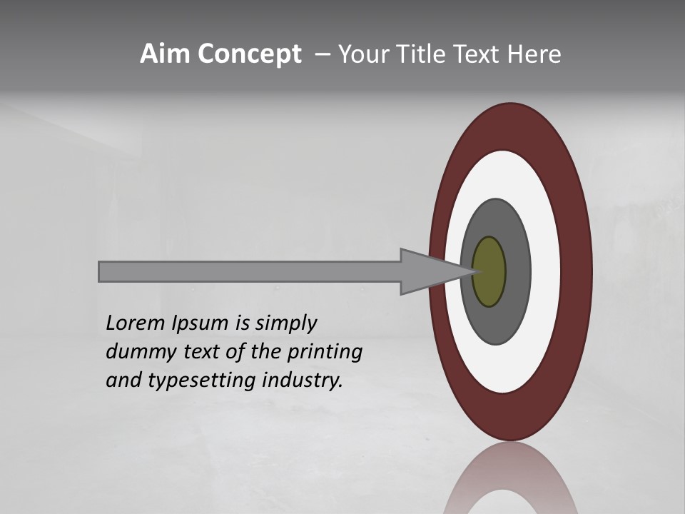 Parking Square Backdrop PowerPoint Template