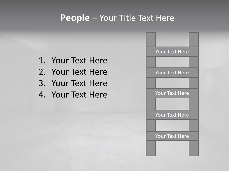 Parking Square Backdrop PowerPoint Template