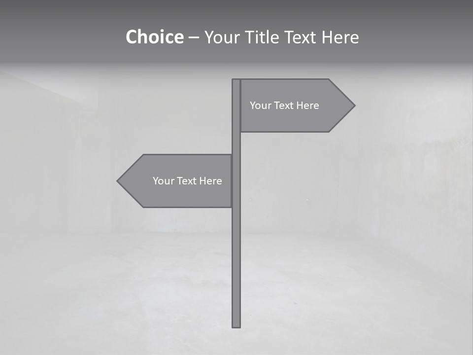 Parking Square Backdrop PowerPoint Template