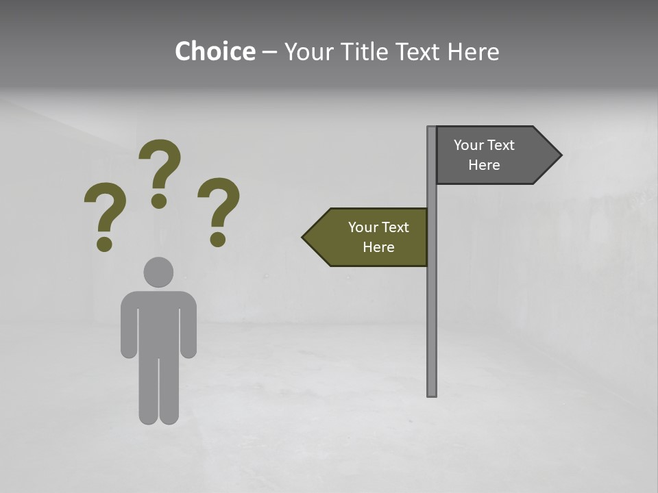 Parking Square Backdrop PowerPoint Template