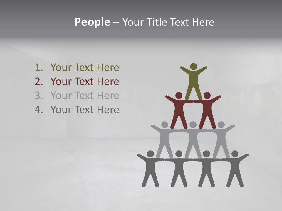 Parking Square Backdrop PowerPoint Template