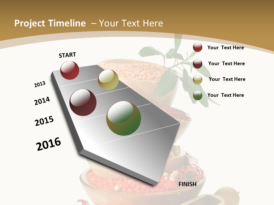 Bean Red Close PowerPoint Template