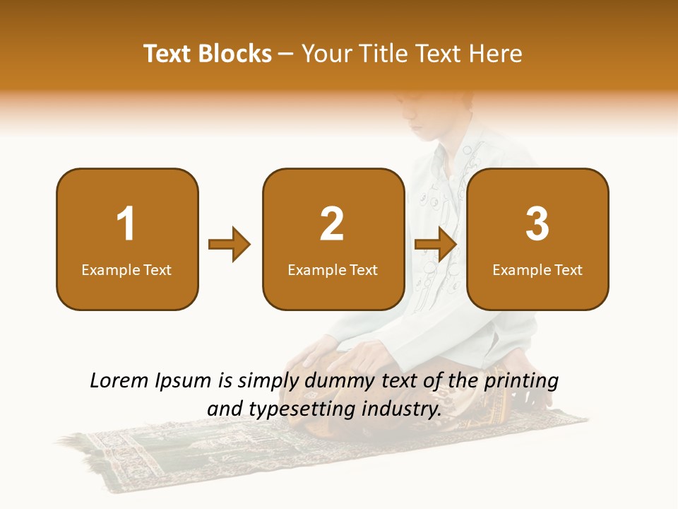 Routine Ramadan Spiritual PowerPoint Template