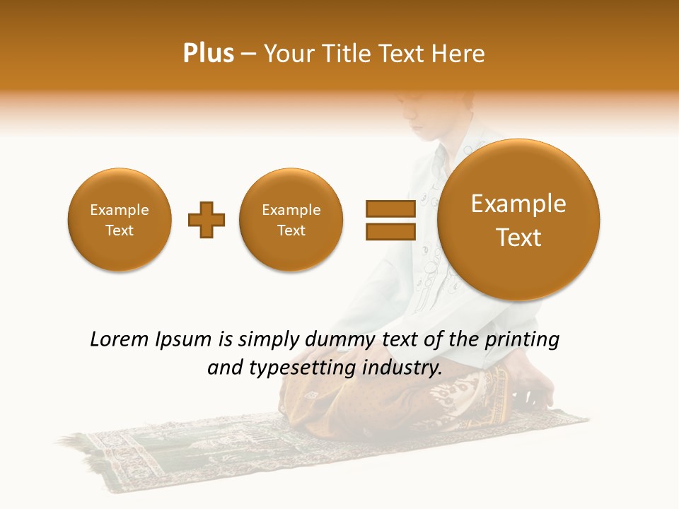 Routine Ramadan Spiritual PowerPoint Template
