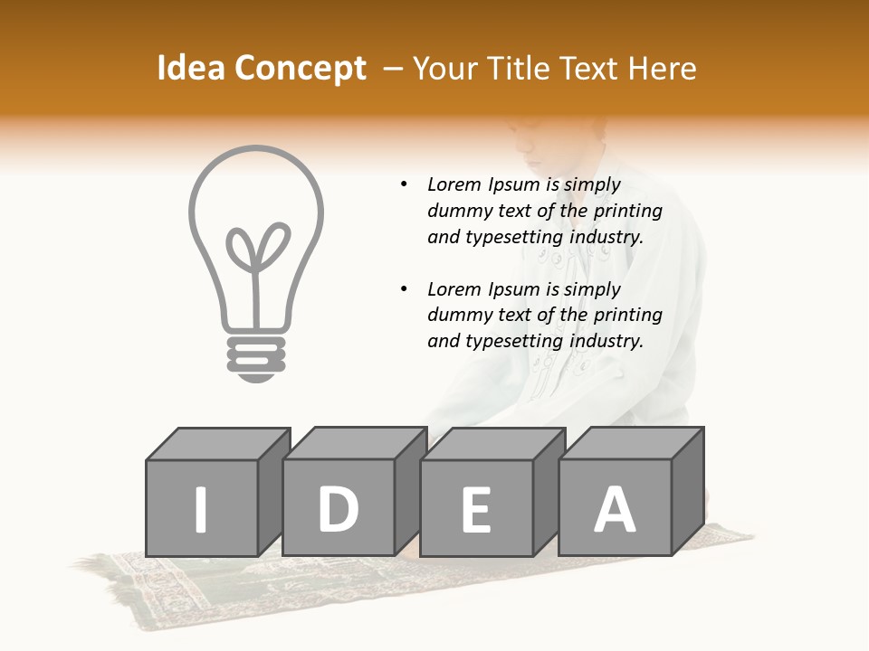 Routine Ramadan Spiritual PowerPoint Template