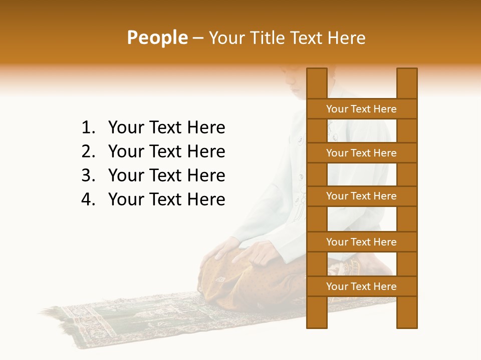 Routine Ramadan Spiritual PowerPoint Template
