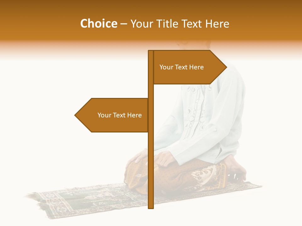 Routine Ramadan Spiritual PowerPoint Template