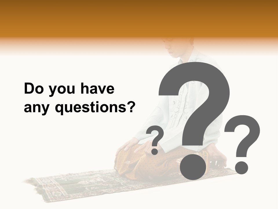 Routine Ramadan Spiritual PowerPoint Template