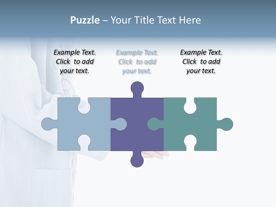 Condone Isolated Muslim Dress PowerPoint Template