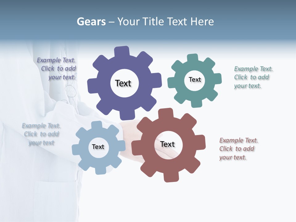 Condone Isolated Muslim Dress PowerPoint Template