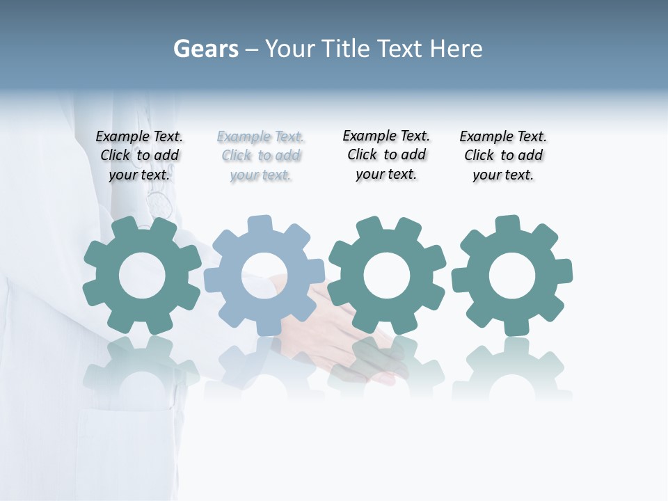 Condone Isolated Muslim Dress PowerPoint Template