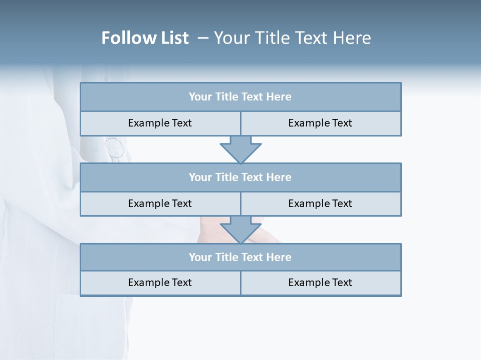 Condone Isolated Muslim Dress PowerPoint Template