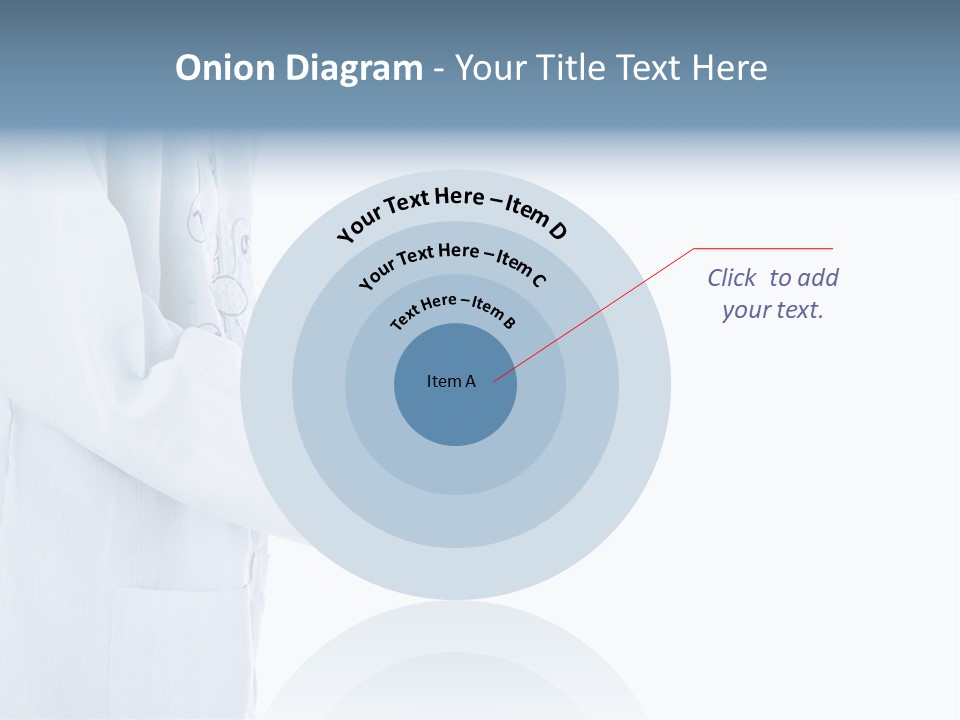 Condone Isolated Muslim Dress PowerPoint Template
