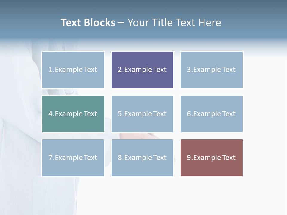 Condone Isolated Muslim Dress PowerPoint Template