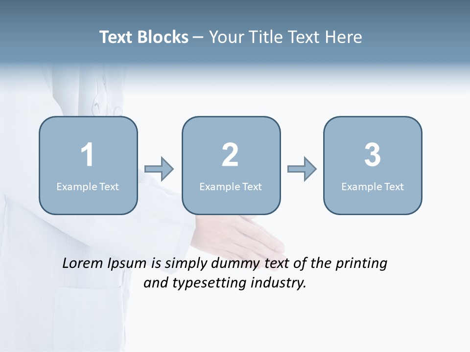 Condone Isolated Muslim Dress PowerPoint Template