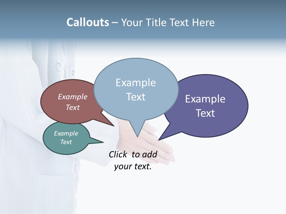 Condone Isolated Muslim Dress PowerPoint Template