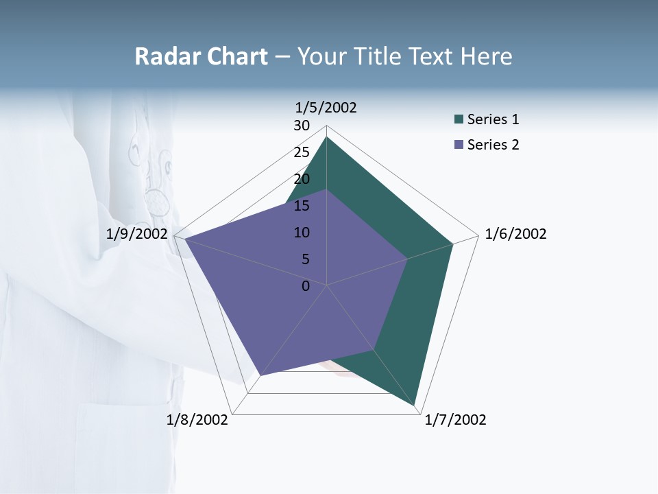 Condone Isolated Muslim Dress PowerPoint Template